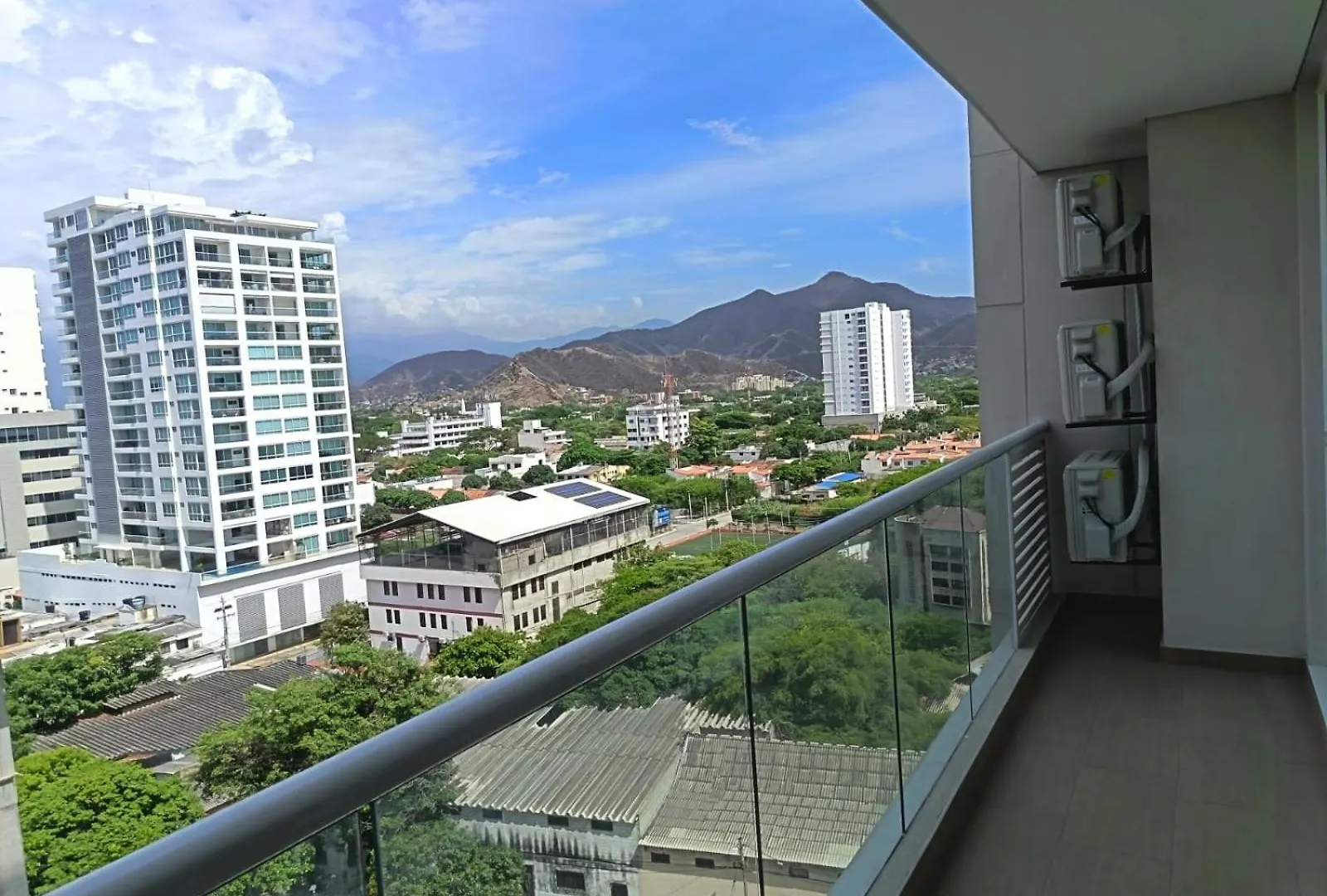 Luxury Apartment With Mountain View サンタ・マルタ
